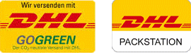 Wir versenden per DHL- auch an DHL Packstationen