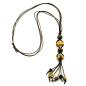 Preview: Kette, 2x Walze goldfarbig braun