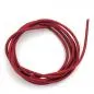 Preview: Lederband Rundschnur Rindleder 2mm rot gefärbt ca. 1m Preview: Lederband Rundschnur Rindleder 2mm rot gefärbt ca. 1m