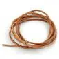 Preview: Lederband Rundschnur Rindleder 2mm naturfarben ca. 1m Preview: Lederband Rundschnur Rindleder 2mm naturfarben ca. 1m