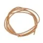Preview: Lederband Rundschnur Rindleder 2mm naturfarben ca. 1m Preview: Lederband Rundschnur Rindleder 2mm naturfarben ca. 1m