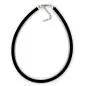 Preview: Band, 6mm Gummi 50cm, silber-farbig