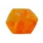 Preview: Tuchring 45x36x18mm Sechseck orange-marmoriert glänzend Kunststoff Preview: Tuchring 45x36x18mm Sechseck orange-marmoriert glänzend Kunststoff