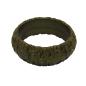 Preview: Armreif 87x28mm Borke oliv-metallic Preview: Armreif 87x28mm Borke oliv-metallic