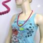 Preview: Kette 8mm Kunststoffperlen beere-violett-glänzend 70cm Preview: Kette 8mm Kunststoffperlen beere-violett-glänzend 70cm