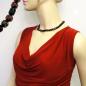 Preview: Kette 10mm Kunststoffperlen schwarz-rot-gold-gesprenkelt 42cm Preview: Kette 10mm Kunststoffperlen schwarz-rot-gold-gesprenkelt 42cm