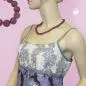 Preview: Kette, Perlen 10mm flieder-violett