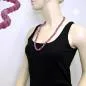 Preview: Kette, Perlen 10mm flieder-violett