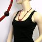 Preview: Kette, rot-marmoriert, rot-metallic Preview: Kette, rot-marmoriert, rot-metallic
