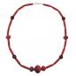 Preview: Kette, rot-marmoriert, rot-metallic Preview: Kette, rot-marmoriert, rot-metallic