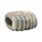 Preview: Tuchring 35x34x23mm Spirale Kunststoff grau-beige-marmoriert matt Preview: Tuchring 35x34x23mm Spirale Kunststoff grau-beige-marmoriert matt