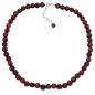 Preview: Kette 10mm Kunststoffperlen Barockperlen rot-schwarz-marmoriert 50cm Preview: Kette 10mm Kunststoffperlen Barockperlen rot-schwarz-marmoriert 50cm