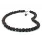 Preview: Kette 10mm Kunststoffperlen Barockperlen braun-schwarz-marmoriert 50cm Preview: Kette 10mm Kunststoffperlen Barockperlen braun-schwarz-marmoriert 50cm