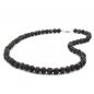 Preview: Kette 10mm Kunststoffperlen Barockperlen braun-schwarz-marmoriert 60cm Preview: Kette 10mm Kunststoffperlen Barockperlen braun-schwarz-marmoriert 60cm