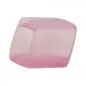 Preview: Tuchring 45x36x18mm Sechseck zartlila-transparent matt Kunststoff