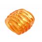 Mobile Preview: Tuchring 35x34x23mm Spirale Kunststoff orange-transparent glänzend