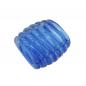 Mobile Preview: Tuchring 35x34x23mm Spirale Kunststoff blau-transparent glänzend