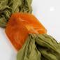 Preview: Tuchring 45x36x18mm Sechseck orange-marmoriert matt Kunststoff Preview: Tuchring 45x36x18mm Sechseck orange-marmoriert matt Kunststoff