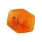 Preview: Tuchring 45x36x18mm Sechseck orange-marmoriert matt Kunststoff Preview: Tuchring 45x36x18mm Sechseck orange-marmoriert matt Kunststoff