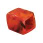 Preview: Tuchring 45x36x18mm Sechseck rot-marmoriert glänzend Kunststoff Preview: Tuchring 45x36x18mm Sechseck rot-marmoriert glänzend Kunststoff