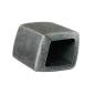 Preview: Tuchring 45x36x18mm Sechseck altsilber-metallfarben Kunststoff Preview: Tuchring 45x36x18mm Sechseck altsilber-metallfarben Kunststoff