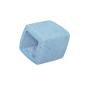 Preview: Tuchring 45x36x18mm Sechseck jeans-blau keramik matt Kunststoff Preview: Tuchring 45x36x18mm Sechseck jeans-blau keramik matt Kunststoff