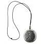 Preview: Kette 67mm Kunststoffanhänger Krokoplatte altsilberfarben Kordel schwarz 90cm Preview: Kette 67mm Kunststoffanhänger Krokoplatte altsilberfarben Kordel schwarz 90cm