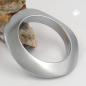 Preview: Armreifen 98x16mm Kunststoff chrom matt Preview: Armreifen 98x16mm Kunststoff chrom matt