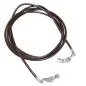 Preview: Lederband Rundschnur Rindleder 2mm braun gefärbt mit 2x Verschluss silberfarbig ca. 1m Preview: Lederband Rundschnur Rindleder 2mm braun gefärbt mit 2x Verschluss silberfarbig ca. 1m