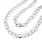 Preview: Kette 46mm flache Panzerkette mit Muster Silber 925 50cm Preview: Kette 46mm flache Panzerkette mit Muster Silber 925 50cm