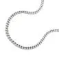 Preview: Kette 14mm Flachpanzerkette 2x diamantiert Silber 925 50cm