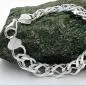 Preview: Armband 11x35mm Zwillingspanzer Silber 925 21cm Preview: Armband 11x35mm Zwillingspanzer Silber 925 21cm