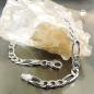 Preview: Armband 48mm Figarokette flach Silber 925 21cm Preview: Armband 48mm Figarokette flach Silber 925 21cm