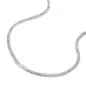 Preview: Kette 13mm runde Schlangenkette diamantiert Silber 925 38cm Preview: Kette 13mm runde Schlangenkette diamantiert Silber 925 38cm