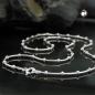 Preview: Kette 1mm runde Schlangenkette mit Kugeln symmetrisch Silber 925 38cm Preview: Kette 1mm runde Schlangenkette mit Kugeln symmetrisch Silber 925 38cm