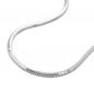 Preview: Kette 13mm Schlangenkette fünfkantig diamantiert Silber 925 50cm Preview: Kette 13mm Schlangenkette fünfkantig diamantiert Silber 925 50cm
