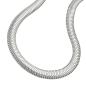 Preview: Armband 4mm Schlangenkette flach glänzend Silber 925 19cm Preview: Armband 4mm Schlangenkette flach glänzend Silber 925 19cm