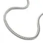 Preview: Kette 15mm Fuchsschwanzkette vierkant Silber 925 50cm