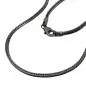 Preview: Kette 15mm Fuchsschwanzkette rhodiniert Silber 925 42cm Preview: Kette 15mm Fuchsschwanzkette rhodiniert Silber 925 42cm
