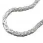 Preview: Kette ca.5mm Königskette vierkant glänzend Silber 925 55cm