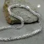 Preview: Kette 6mm Königskette vierkant glänzend Silber 925 60cm
