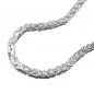 Preview: Kette ca.2mm Königskette vierkant glänzend Silber 925 45cm