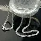 Preview: Kette 2mm Singapurkette diamantiert Silber 925 60cm Preview: Kette 2mm Singapurkette diamantiert Silber 925 60cm