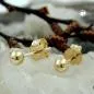 Preview: Ohrstecker Ohrring 3mm Kugel hohl 9Kt GOLD Preview: Ohrstecker Ohrring 3mm Kugel hohl 9Kt GOLD