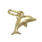 Preview: Anhänger 12x7mm kleiner Delfin glänzend 9Kt GOLD Preview: Anhänger 12x7mm kleiner Delfin glänzend 9Kt GOLD