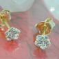 Preview: Ohrstecker Ohrring 4mm Zirkonia in Blumenform 9Kt GOLD Preview: Ohrstecker Ohrring 4mm Zirkonia in Blumenform 9Kt GOLD