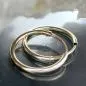 Preview: Creole 10mm Drahtcreole Steckverschluss glänzend 9Kt GOLD Preview: Creole 10mm Drahtcreole Steckverschluss glänzend 9Kt GOLD