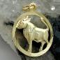 Preview: Anhänger 15mm Sternzeichen Stier 9Kt GOLD Preview: Anhänger 15mm Sternzeichen Stier 9Kt GOLD