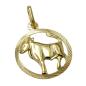 Preview: Anhänger 15mm Sternzeichen Stier 9Kt GOLD Preview: Anhänger 15mm Sternzeichen Stier 9Kt GOLD