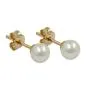 Preview: Stecker ca. 5mm Süßwasserzuchtperle rund 9Kt GOLD Preview: Stecker ca. 5mm Süßwasserzuchtperle rund 9Kt GOLD
